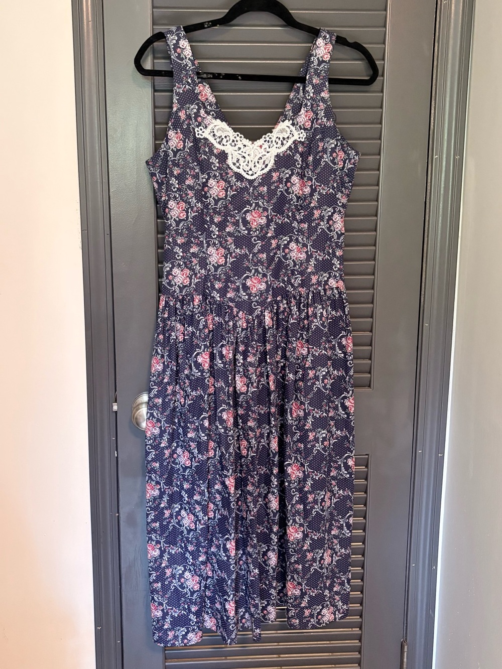 Gunne Sax Jessica McClintock Vintage Midi Dress
